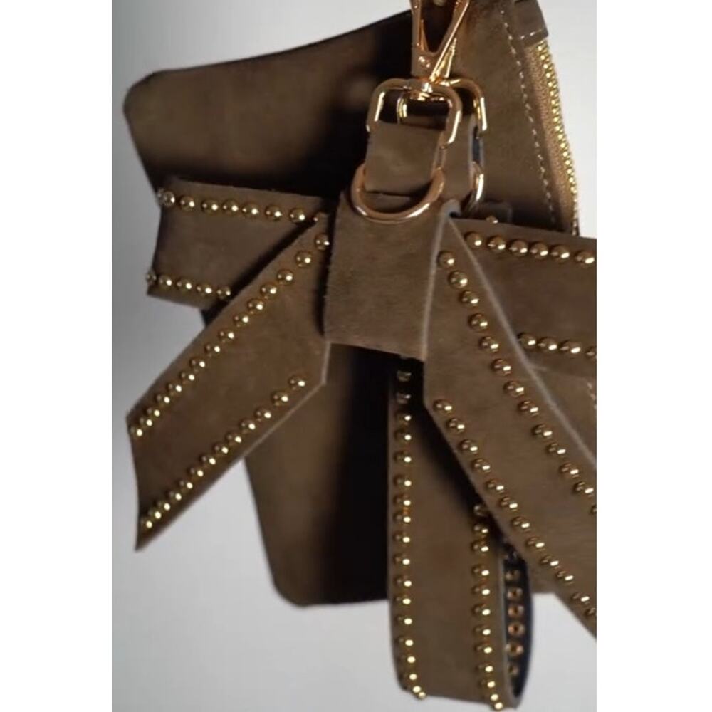 Suede Wristlet Set 3 Piece Olive